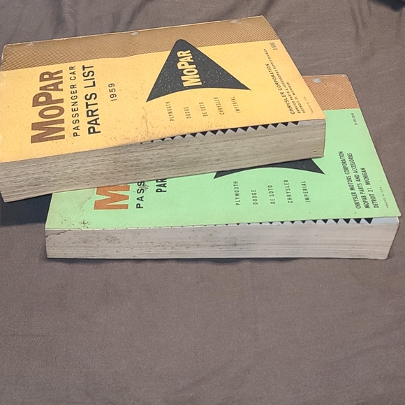 Original 1959&60 Mopar Passenger Car Parts Catalog - Picture 4 of 12